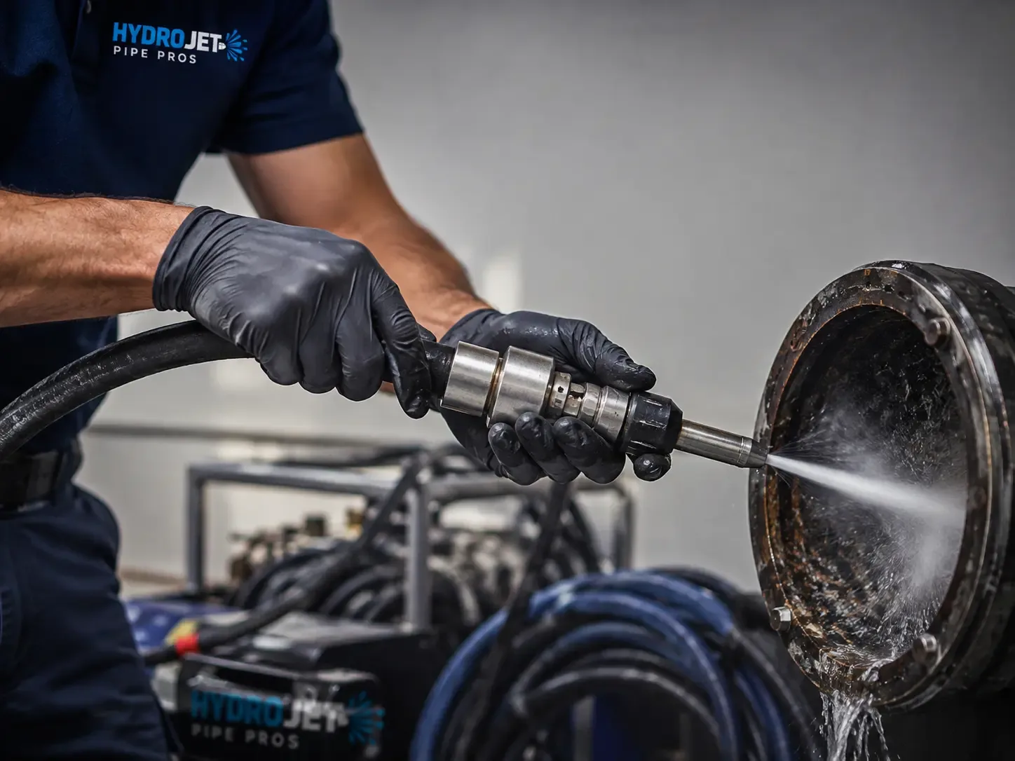 Hydro Jet Pipe Descaling in Onward, IN